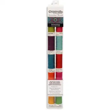 SULKY - Crossroads Cotton Petites 12 Weight 10/Pkg-Broadway Collection (712c-28)