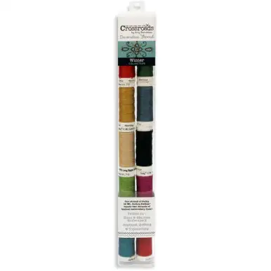 SULKY - Crossroads Cotton Petites 12 Weight 10/Pkg-Winter Collection (712c-32)
