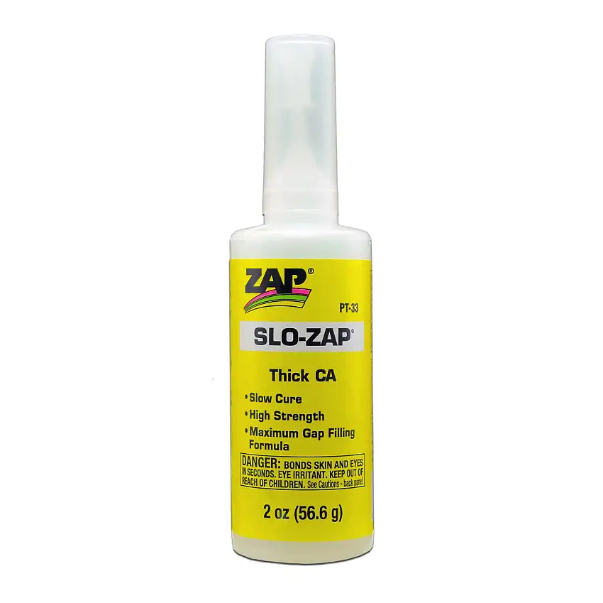 Slo-Zap Thick CA Glue, 2 oz