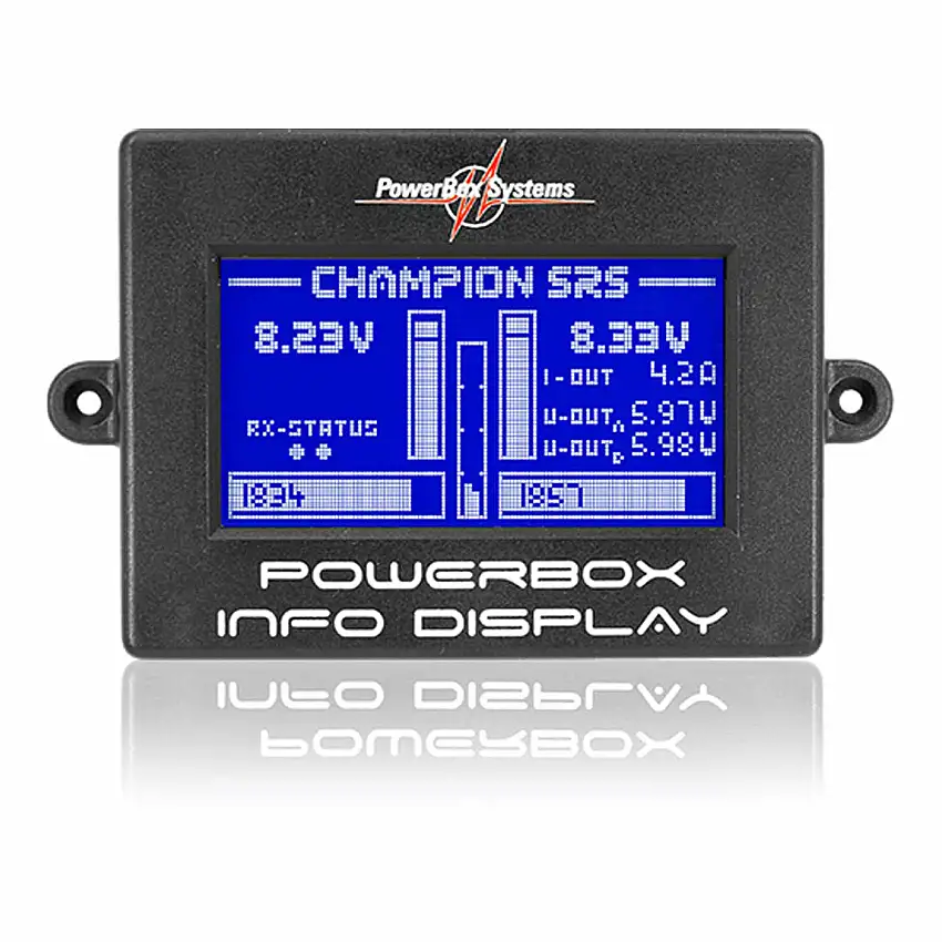 LCD Display for PowerBox Royal SRS & Champion SRS