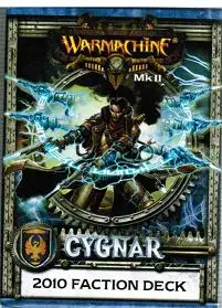 Warmachine: Cygnar - Stat Card Faction Deck Mk II (Last Chance)