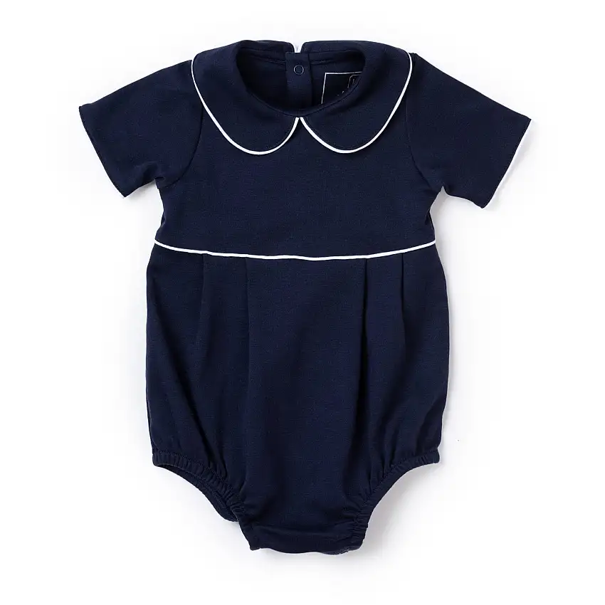 Palmer Boys' Pima Cotton Bubble - Navy