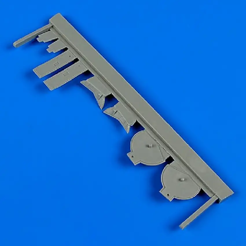 N1K1 Shiden Undercarriage Covers for HSG 1/48 Quickboost