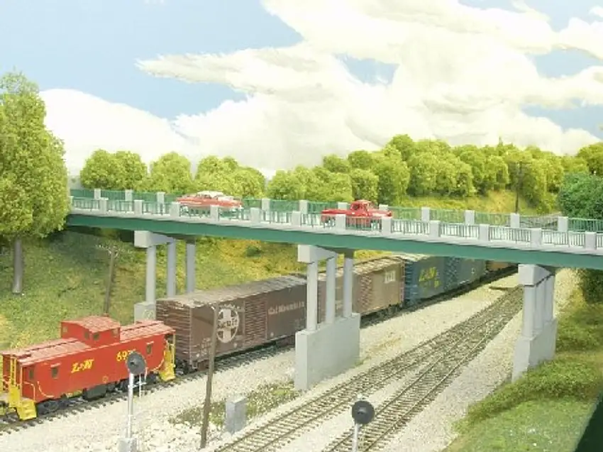 50' Steel Highway Overpass Beams (10) HO Rix Products