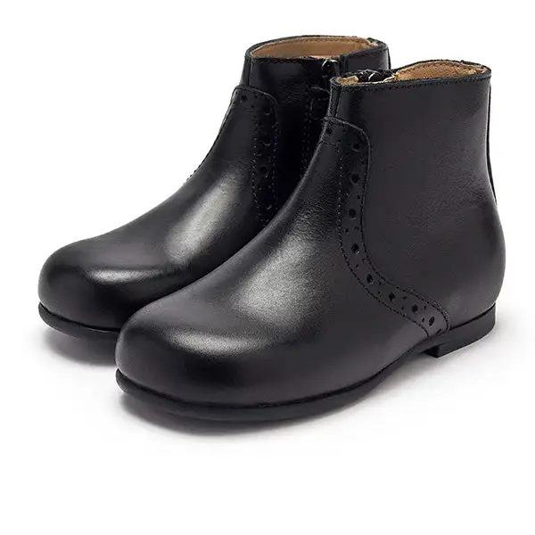 Roxy Kids Pixie Boot Black Leather