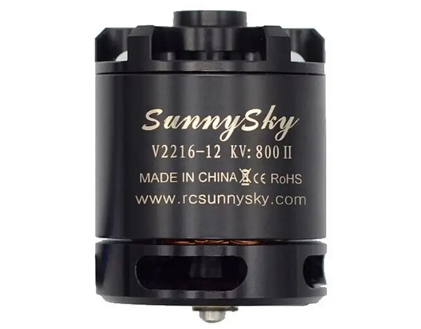 SunnySky X2216 Short Shaft Brushless Motor - 2400KV VII