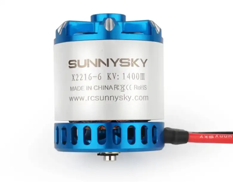 SunnySky X Series X2216 V3 Short Shaft 2600KV Brushless Motor