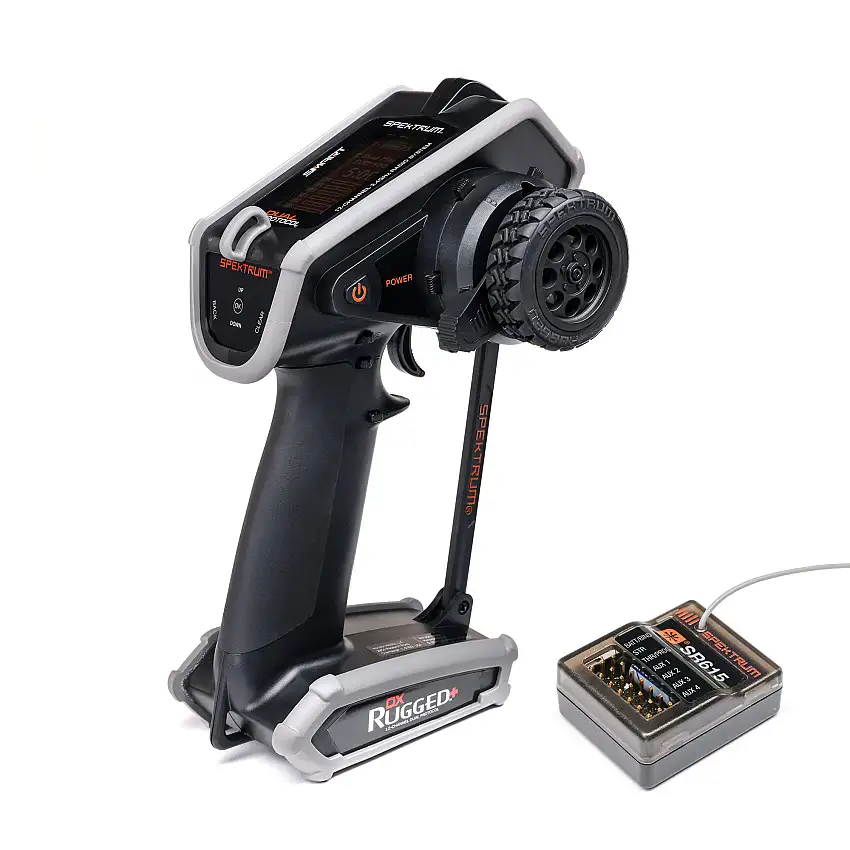 DX Rugged+ 12-Channel DSMR+ Transmitter with SR615 Receiver