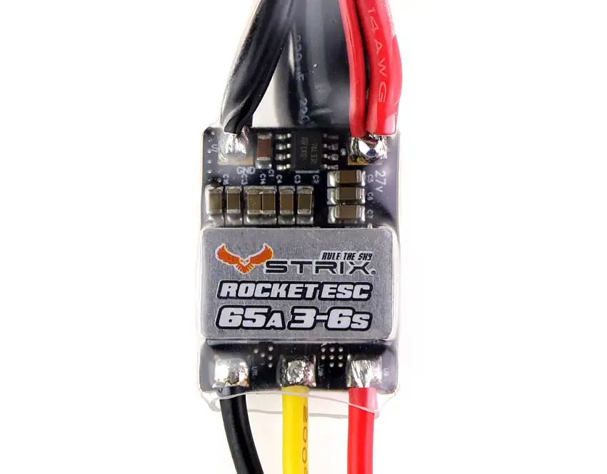 STRIX Rocket 65A 3-6s Blheli-S Opto ESC with Wires