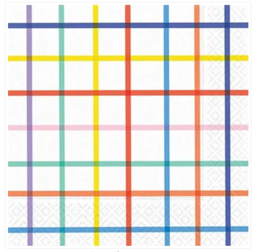 Color Play Rainbow Napkins