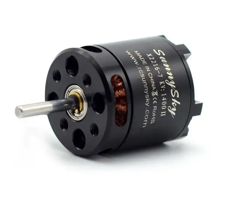 SunnySky X2216 Brushless Motors Long Shaft Version 1400KV