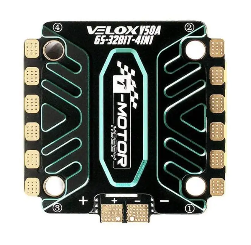 T-Motor VELOX V50A 3-6S BLHeli_32 4-in-1 ESC