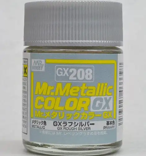 GX208 Mr.Metallic Color GX Metallic Rough Silver