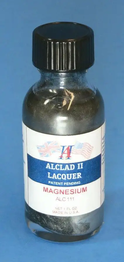 Alclad II 1oz. Bottle Magnesium Lacquer ALC-111