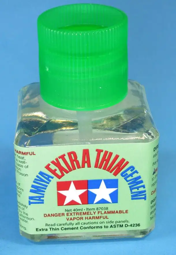Tamiya 87038 Extra Thin Cement (40ml Bottle)