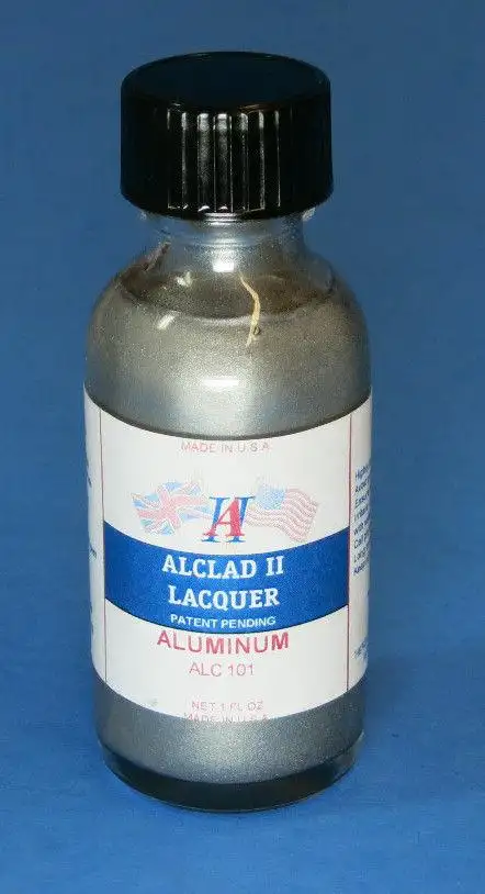 Alclad II 1oz. Bottle Aluminum Lacquer ALC-101