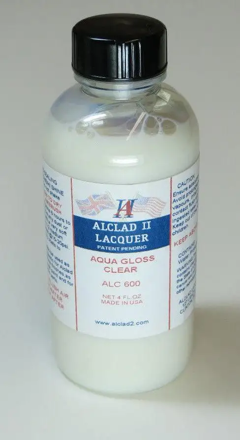 Alclad II 4oz. Bottle Aqua Acrylic Gloss Varnish ALC-600