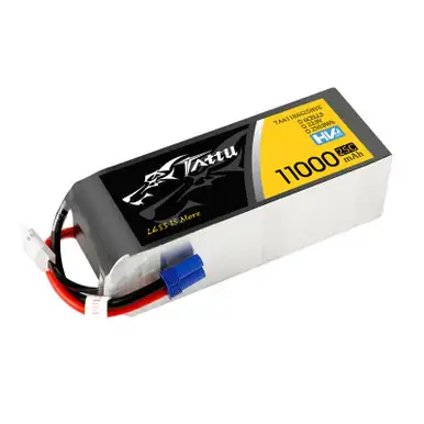 Tattu G-Tech 6S 11000mAh 22.8V 25C High Voltage Lipo Battery with EC5 Plug for UAV