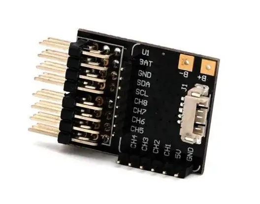 TBS Crossfire Nano Diversity RX Adapter Servo Breakout