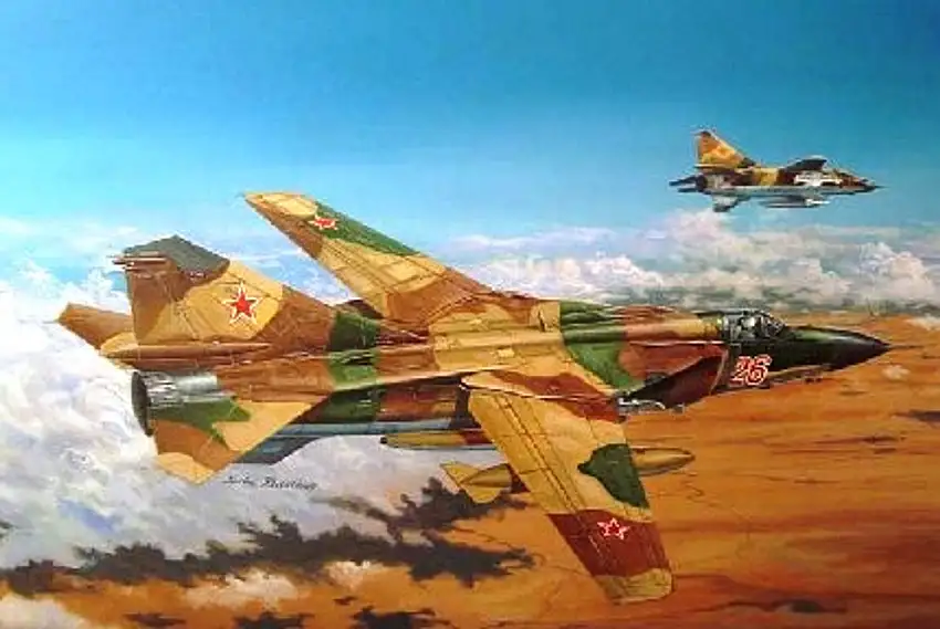Mig-23ML Flogger-G Russian Fighter 1/48 Trumpeter