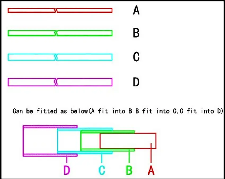 Brass Pipe Set #3 Trumpeter