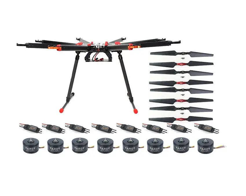 Tarot TL8X000 X8 Octocopter Full Combo Motor ESC Props