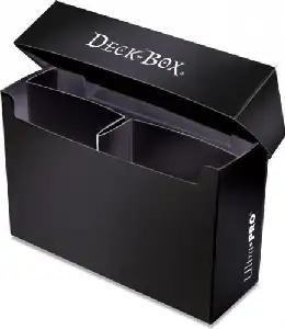 Ultra Pro Oversized Deck Box: Solid Black
