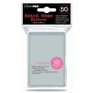 Ultra Pro Board Game Sleeves: Special Size (54mm x 80mm) (50)