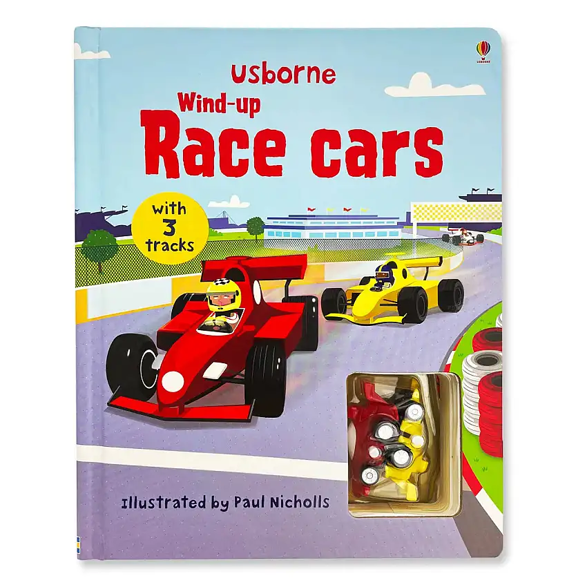 Wind-Up Race Cars