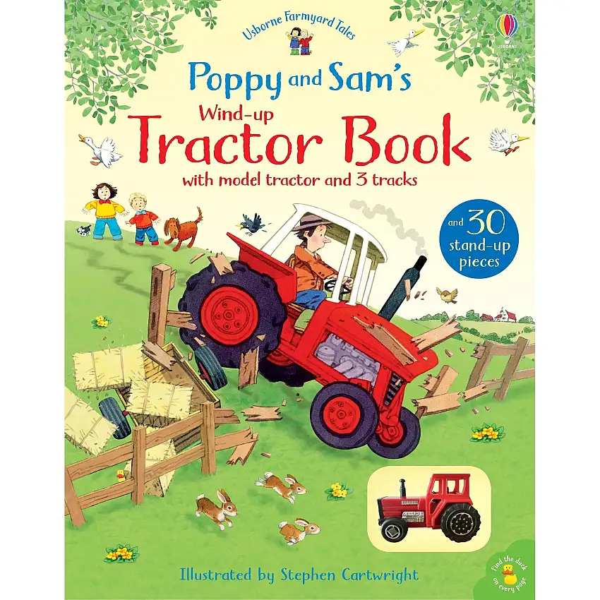 Wind-Up Tractor Book