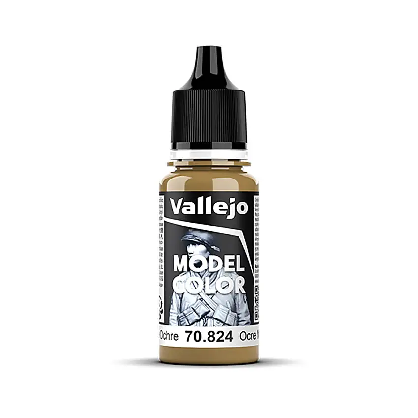 Vallejo Model Color Paint: German Camo Orange Ochre