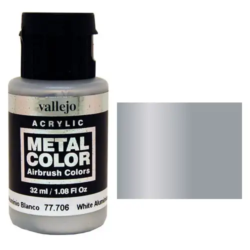 Vallejo Metal Color: White Aluminium (32ml)