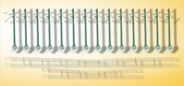 Viessmann 4100 Catenary Overhead System Starter Set