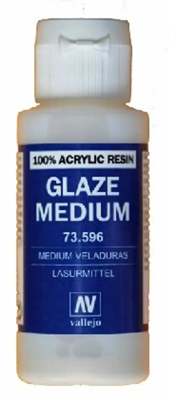 60ml Acrylic Medium Bottle Glaze Vellejo