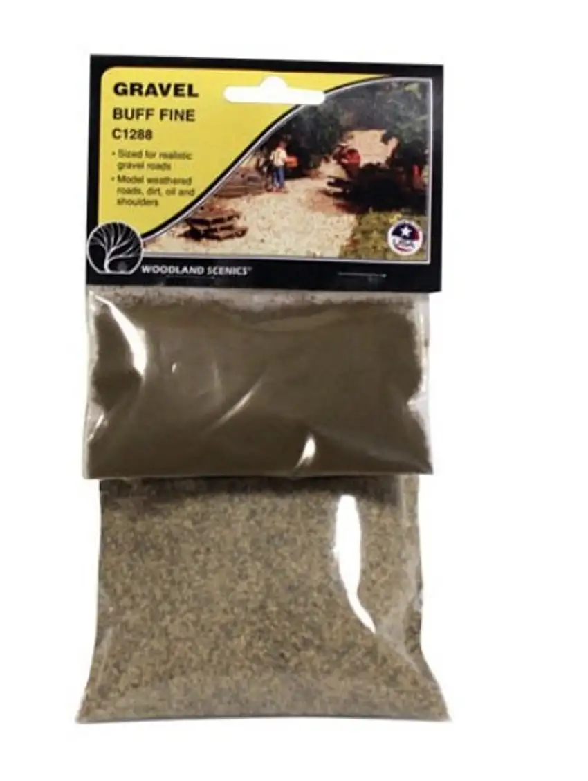 Buff Fine Gravel Woodland Scenics