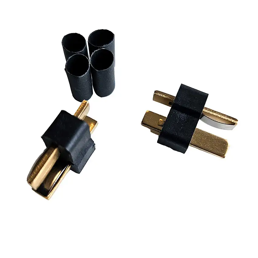 Ultra Plug® HB Male 2 Pack 3/16” Shrink Tubing for use with 12-16 Gauge Wire