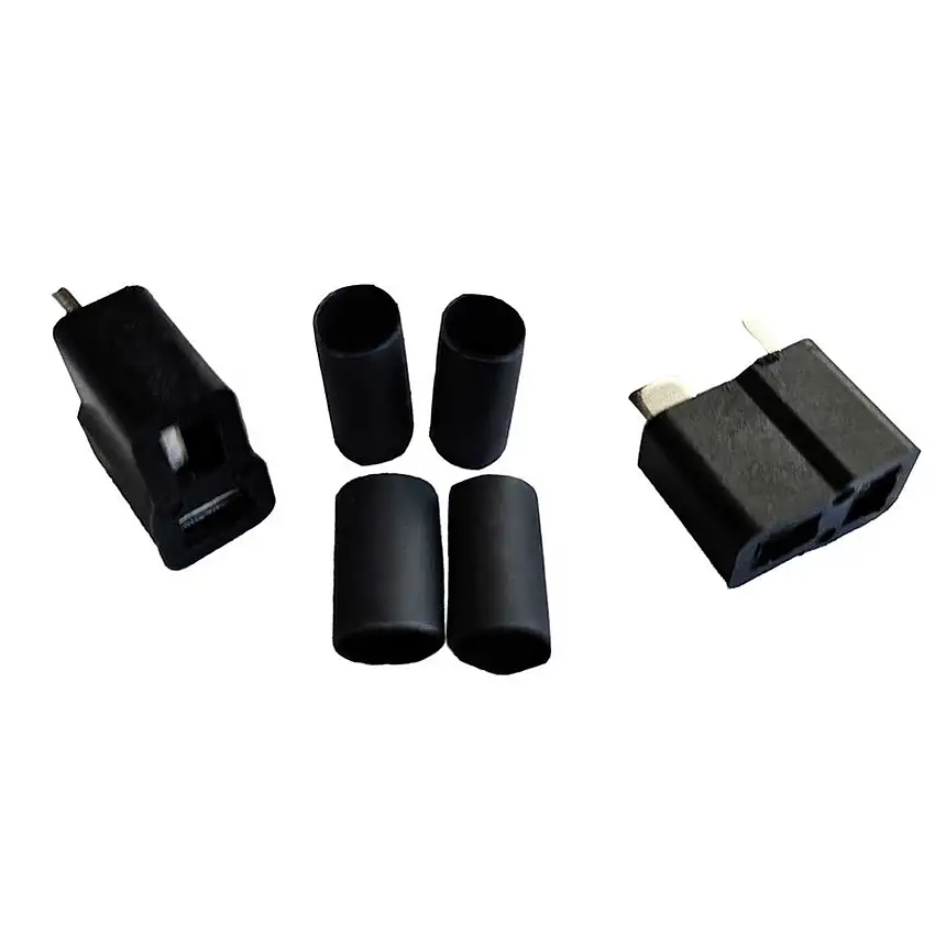 Ultra Plug® HB Female 2 Pack 3/16” Shrink Tubing for use with 12-16 Gauge Wire