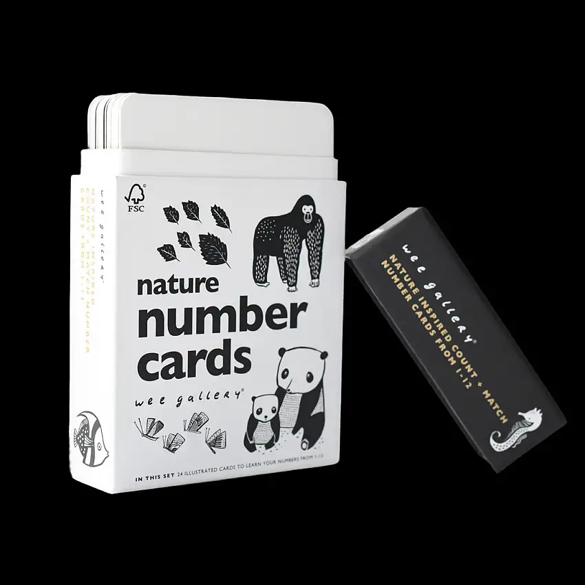 Nature Number Cards