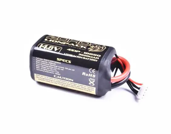 ZoHD Li-Ion Pack 3500mAh 18650 4S1P