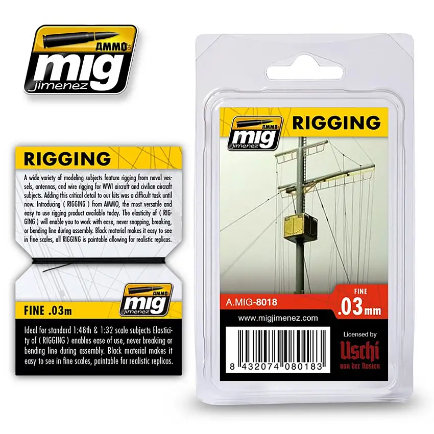 Rigging - Fine 0.03 mm AMMO by Mig Jimenez