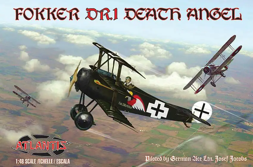 Fokker Dr.I Death Angel Triplane 1/48 Atlantis Models
