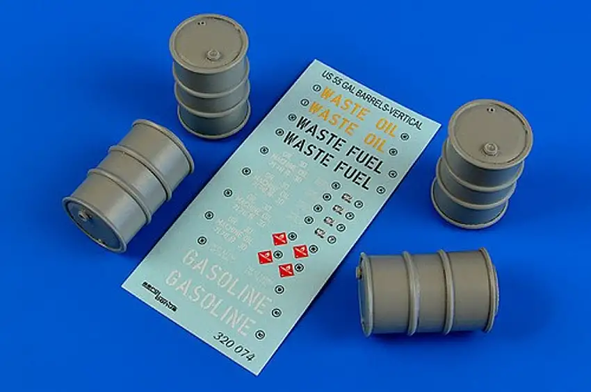 US 55 Gallon Vertical Position Barrels 1/32 Aerobonus