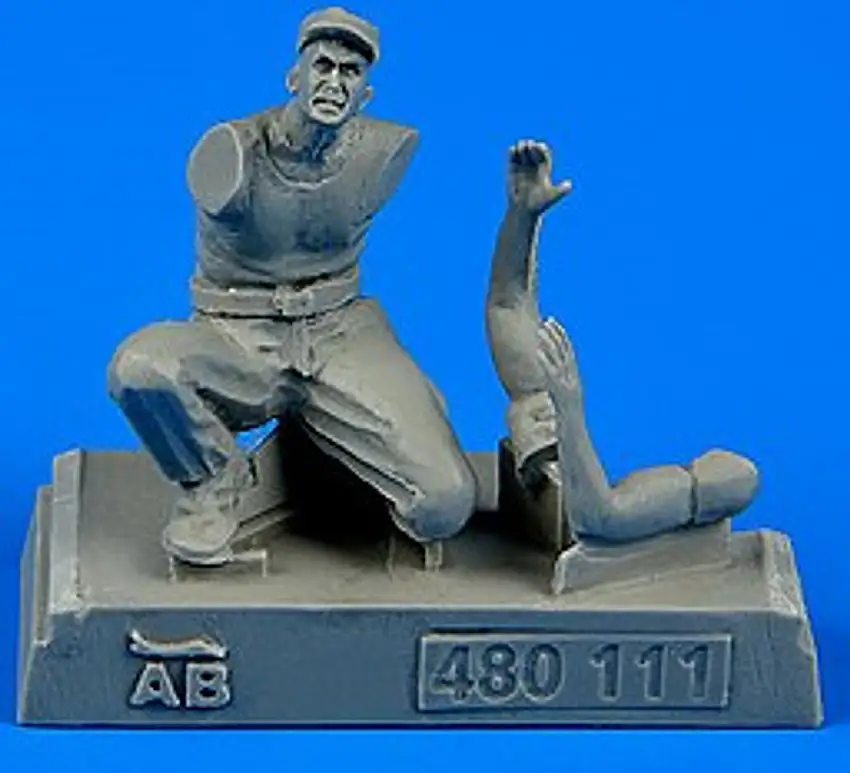 US Army Aircraft Mechanic WWII Pacific Theatre #5 1/48 Aerobonus