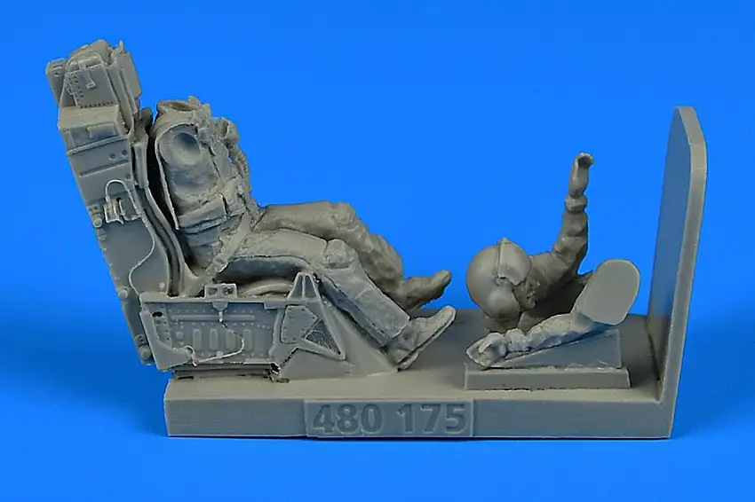 F-16 USAF Fighter Pilot w/Ejection Seat for ACY, HSG, KIN & TAM 1/48 Aerobonus