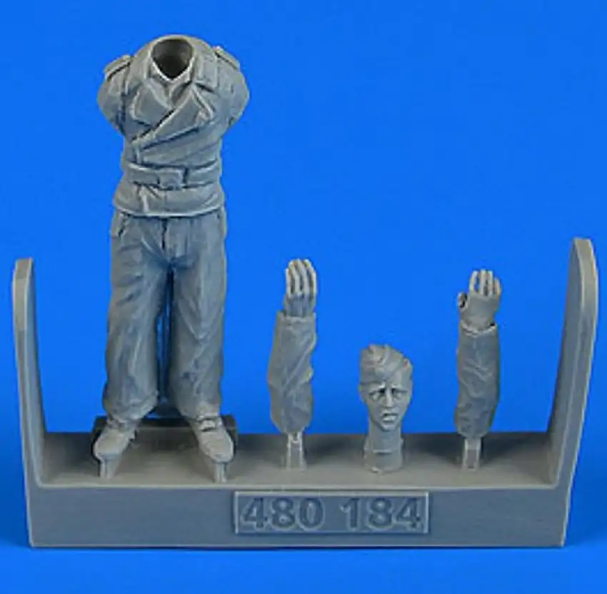 WWII German Tank Crew Trooper B 1/48 Aerobonus