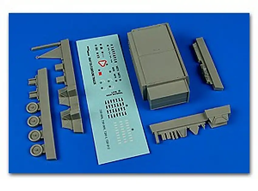 USAF F2A Flightline Maintenance Shop Trailer 1/72 Aerobonus