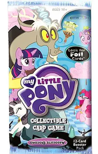 My Little Pony Trading Card Game Absolute Discord Booster Pack [12 Cards]