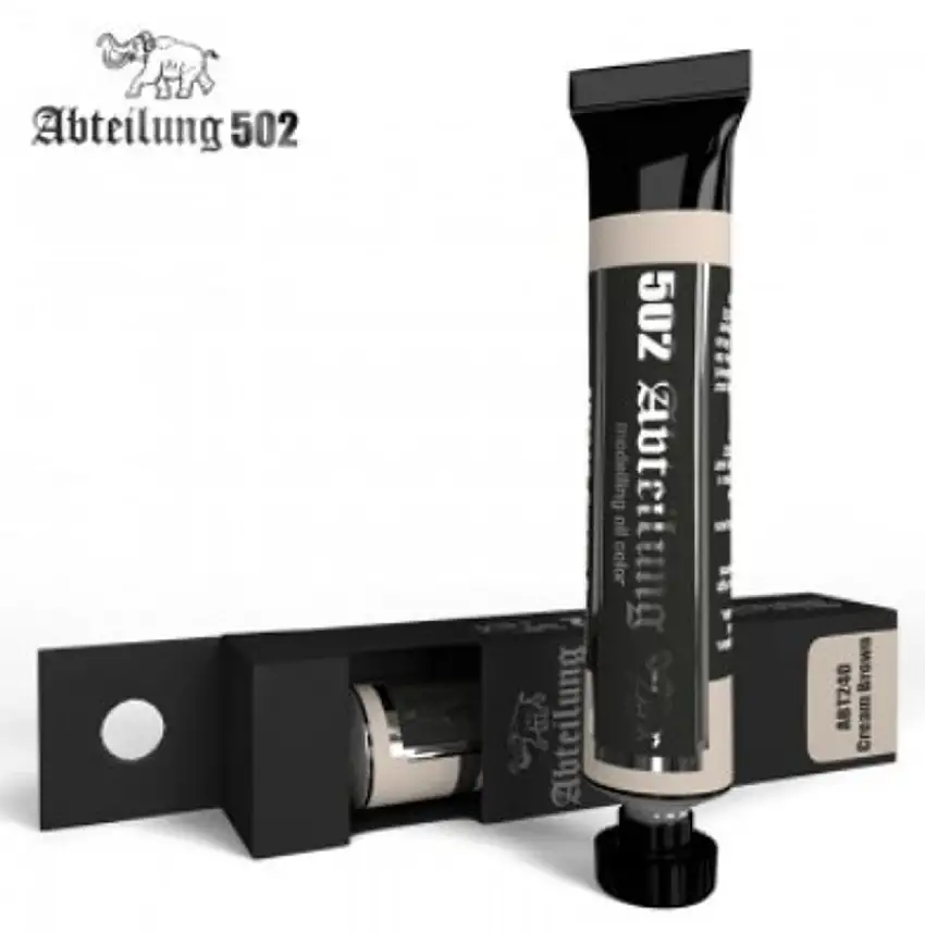 Weathering Oil Paint Cream Brown 20ml Tube Abteilung 502