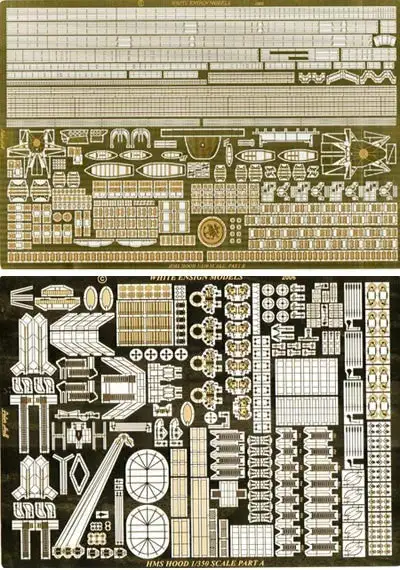 White Ensign Models 3514 1/350 HMS Hood Ultimate Detail Set for TSM
