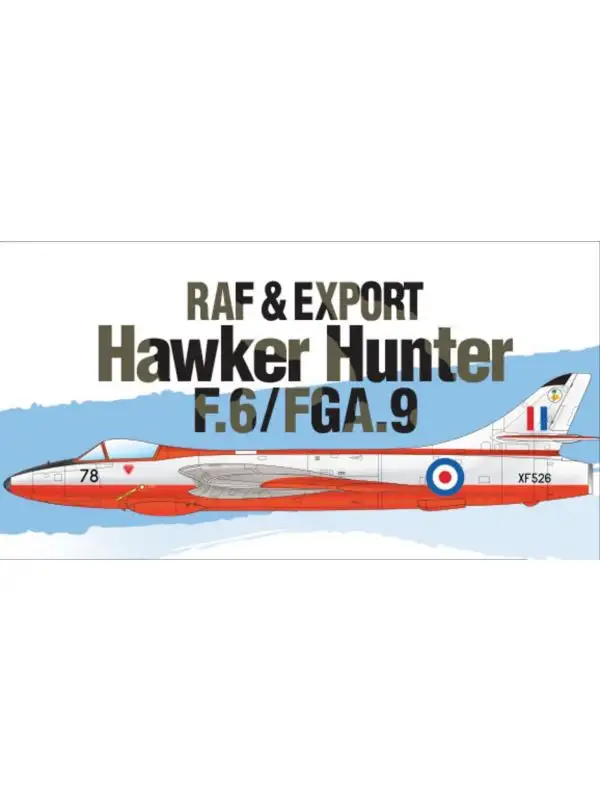 Academy 12312 Hawker Hunter RAF/Export 1/48 Scale Plastic Model Kit